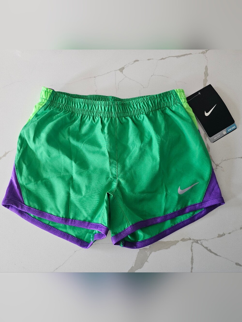 Nike Girls Dri-Fit Running Shorts Sz 4 NWT